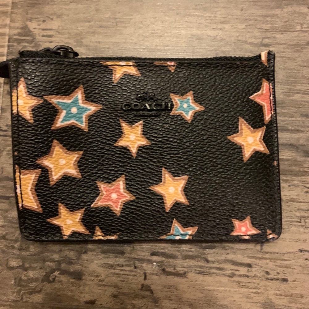Coach mini star wallet